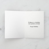 38. Birthday Explosion Card Karte (Innenseite)