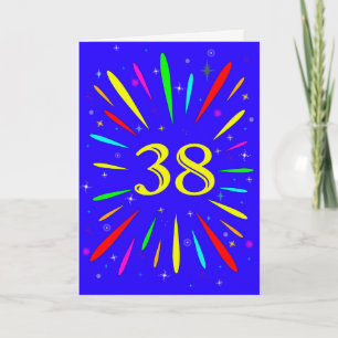38. Birthday Explosion Card Karte