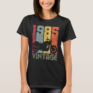 38. Geburtstag Biker Vintage 1985 Motorrad T-Shirt