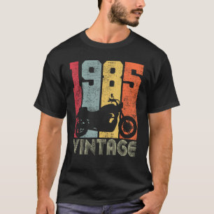 38. Geburtstag Biker Vintage 1985 Motorrad T-Shirt