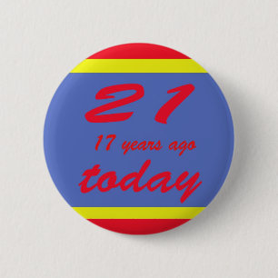 38. Geburtstag Button