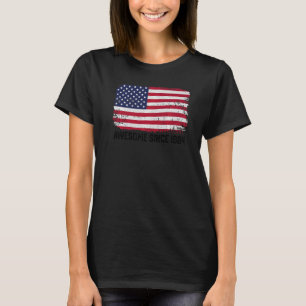 38. Geburtstag Vintage US-Flagge Phantastisch seit T-Shirt