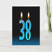 38. Geburtstagskandale Karte (Vorderseite)