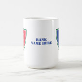 38. Infanterie-Abteilung Militär der Vereinten Sta Kaffeetasse (Mittel)