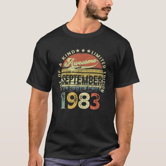 38 Jahre alt Phantastisch seit September 1983 38. T-Shirt (Vorderseite)