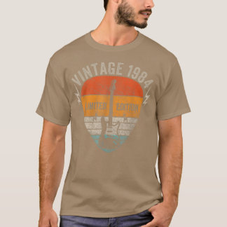 38 Jahre alt Vintag 1984 Limited Edition 38. Bir T-Shirt