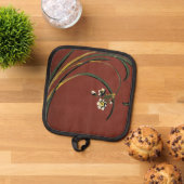 #38 Japanische Dekoration und Dekoration 1902 Topflappen (Oben Unten)