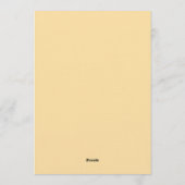 38 Years Ago All Parts Original 38th Birthday Einladung (Rückseite)