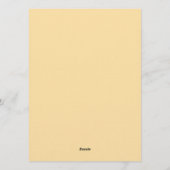 38 Years Ago All Parts Original 38th Birthday Einladung (Rückseite)