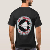 390th TFS kundenspezifisches dunkles Shirt (Rückseite)