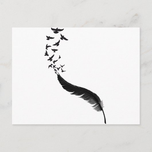 3947367_15653147_feder_voegel_orig.png postkarte (Vorderseite)