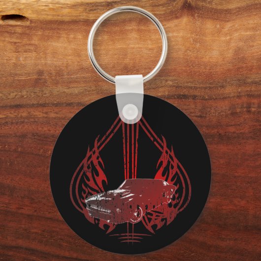 395 Mustang Pinstripe Schlüsselanhänger (Vorderseite)