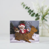 3975 Teddy Bear Weihnachten (Stehend Vorderseite)