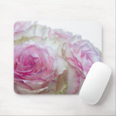 3998-Rosen, rosa und weiß Mousepad (Mit Mouse)