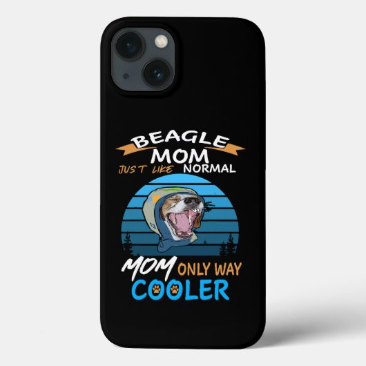 39 Beagle Mama Cooler Case-Mate iPhone Hülle (Rückseite)