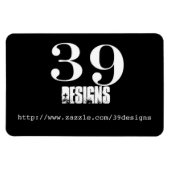 39 Designs Magnet Autoaufkleber (Horizontal)