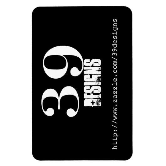 39 Designs Magnet Autoaufkleber (Vertikal)