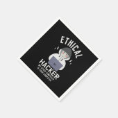 39.Ethischer Hacker mein anderer Computer ist Ihr Serviette (Ecke)