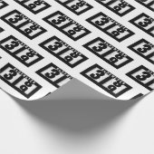 39. Geburtstag Geschenkpapier (Ecke)