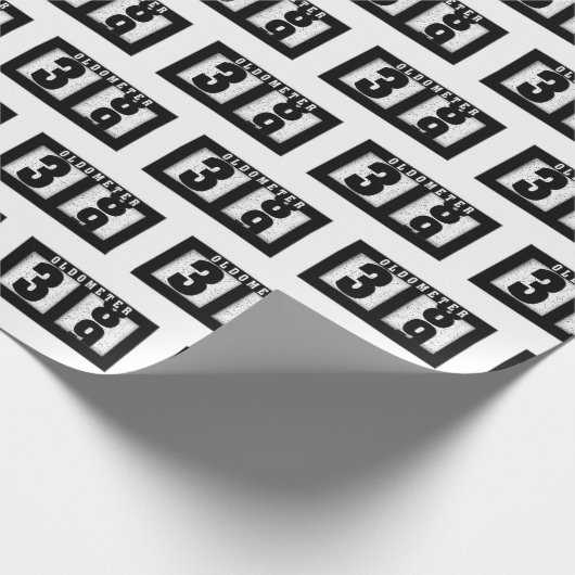 39. Geburtstag Geschenkpapier (Ecke)