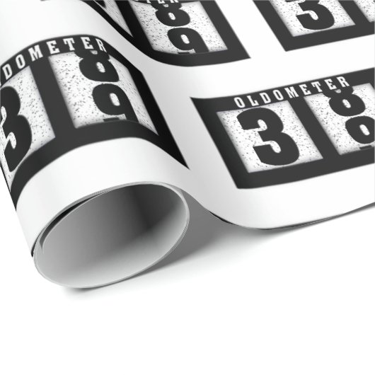 39. Geburtstag Geschenkpapier (Rolleneckpunkt)