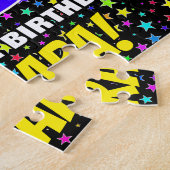 39. Geburtstag — Spaß, farbenfrohe Sternenweltenmu Puzzle (Seite)