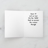 **39.** GEBURTSTAG SPASS KARTE (Innenseite)