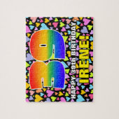 39. Geburtstag — Spaß, liebevolle Herzformen + "39 Puzzle (Vertikal)