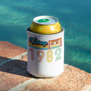 39. Geburtstag Vintag Retro 1982 Kassettenband Dosenkühler