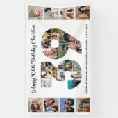 39. Geburtstagsfeier Nummer 39 Fotocollage Banner (Vertikal)
