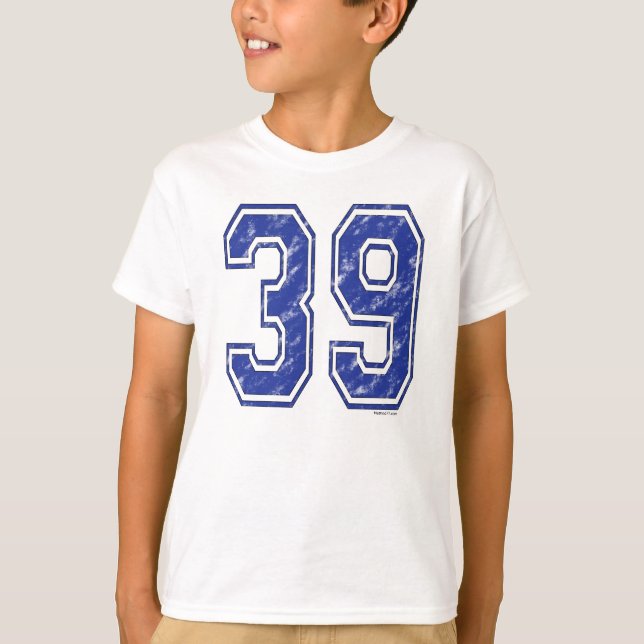39 Gewohnheit Jersey T-Shirt (Vorderseite)