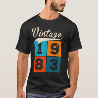 39 Jahre alt für Männer Frauen am Geburtstag Vinta T-Shirt