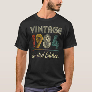 39 Jahre alt Vintage 1984 39. Geburtstag 2 T-Shirt