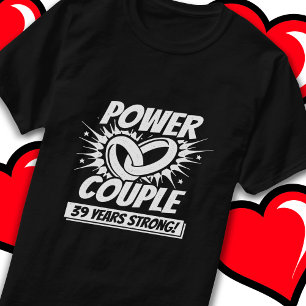 39 Jahre Comic Super Power 39 Jahre Jubiläum T-Shirt