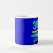 39 Jahre junge Geburtstags-Geschenk- Kaffeetasse (Mittel)