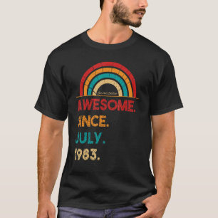 39 Jahre Phantastisch seit Juli 1983 39. Geburtsta T-Shirt