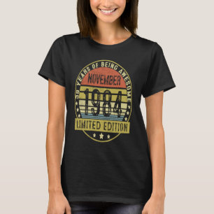 39 Jahre Vintag im November 1984 39. Geburtstag T-Shirt