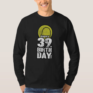 39 Jahre Vintages Tennis 39. Geburtstag T-Shirt