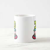 39 Jährig-Geburtstags-Kuchen Kaffeetasse (Mittel)