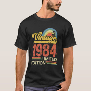 39-jährig Vintag 1984 39. Geburtstag T-Shirt