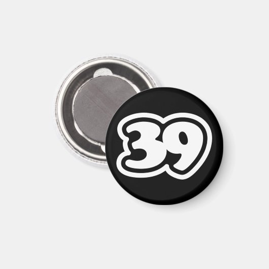 39 Japanisch Slang Sankyu Magnet (Vorderseite/Rückseite)