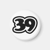 39 Japanisch Slang Sankyu Magnet (Vorne)