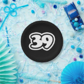 39 Japanisch Slang Sankyu Pappteller (Party)