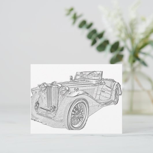 39 mg postkarte (Stehend Vorderseite)