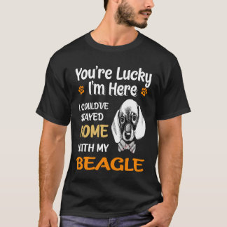 39 Sie haben Glück beim Zuhause mit meinem Beagle T-Shirt