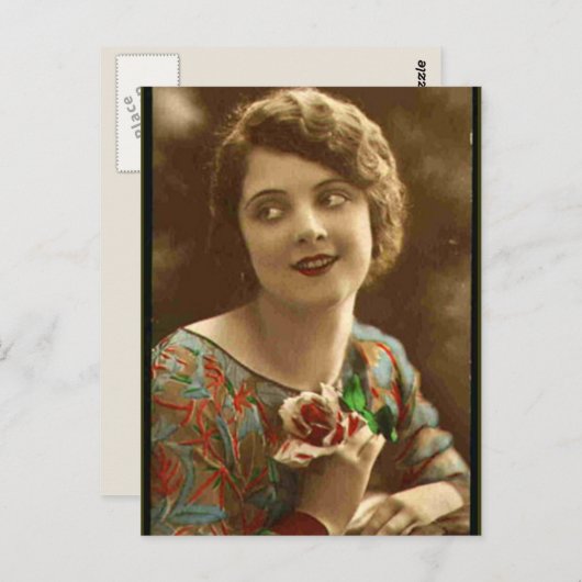 39 Vintage Postkarte (Vorne/Hinten)