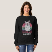 39 Year Old Bday Llamazing 39th Birthday Llama Sweatshirt (Vorne ganz)