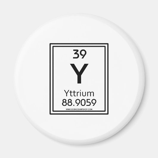 39 Yttrium Magnet (Vorne)