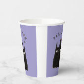 3 сats und Halloween, Personalized Pappbecher (Links)