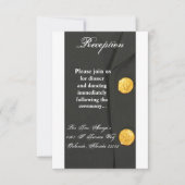 3.12x18 Empfang Card ARMY DRESS GRÜNTÖNE UNIFORM Einladung (Vorderseite)